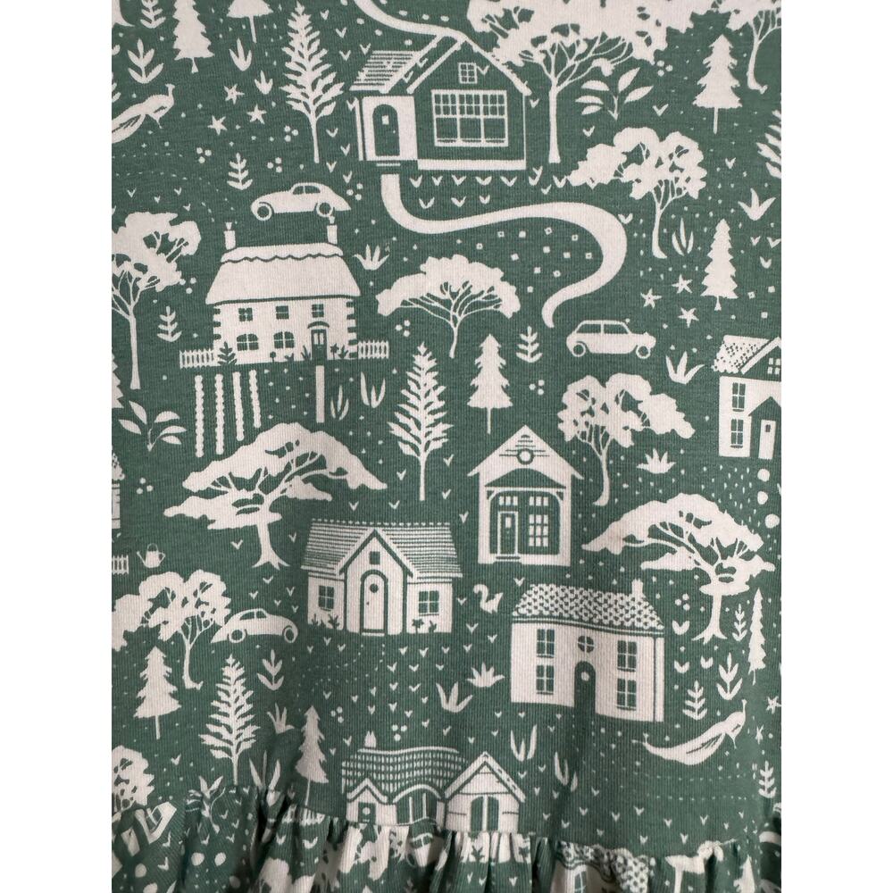 Hanna Andersson Celebration Skater Christmas Winter Dress Size 12 - Picture 2 of 6